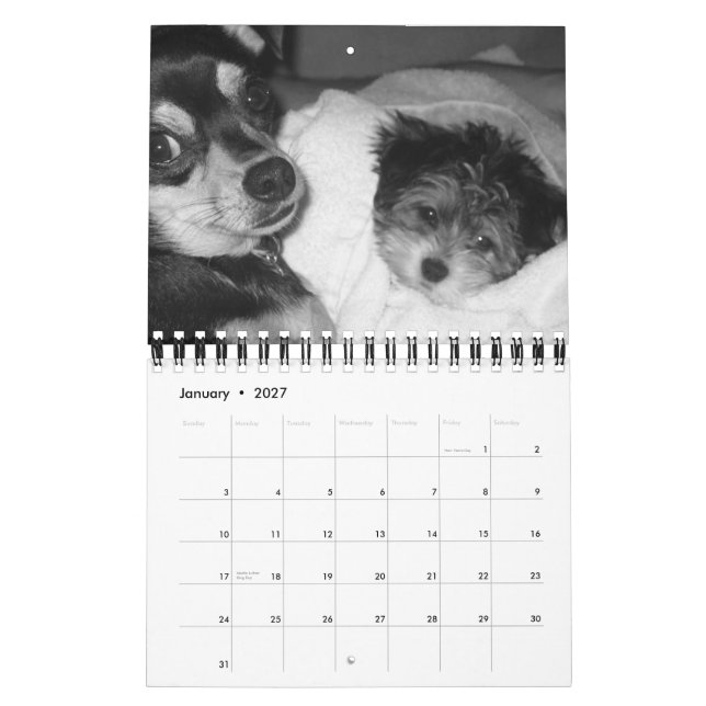 Det är en hund liv 2008 kalender (Jan 2027)