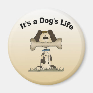 Det är en Hund liv Magnet