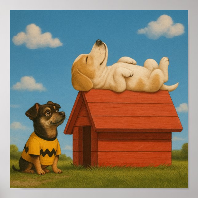 "Det är en hundliv" Poster (Framsidan)