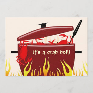 Det är en inbjudan för krabbaböldparty