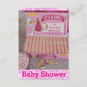 Det är en inbjudan till en liten babyliten