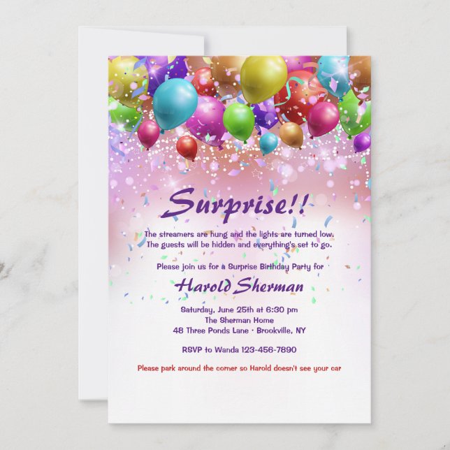 Det är en inbjudan till Firande (Framsida)