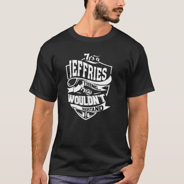 Det är en JEFFRIES-grej T Shirt (Framsida)