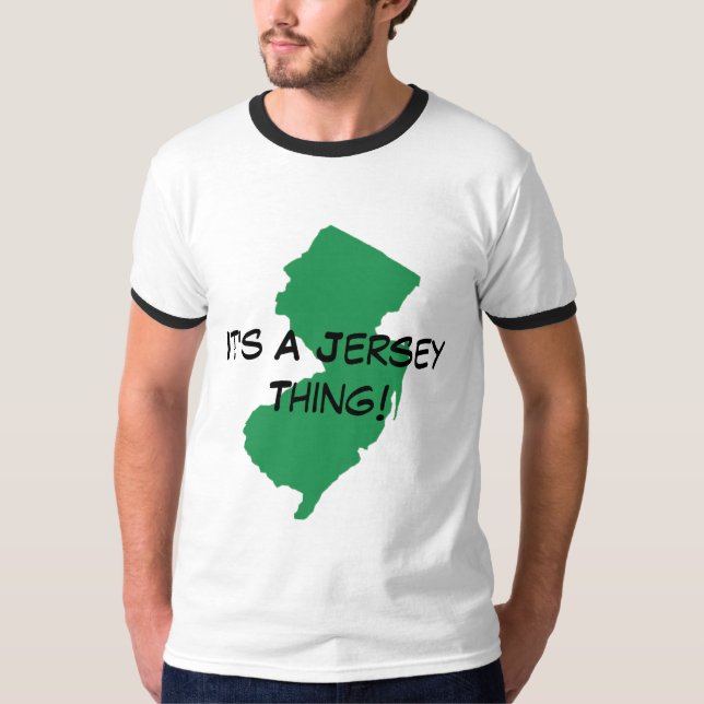 Det är en Jersey sak! Tee Shirt (Framsida)