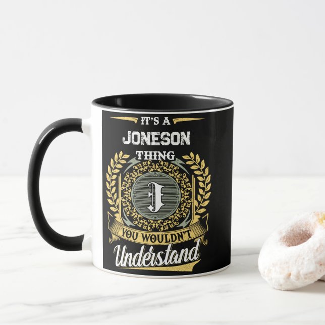 Det är en JONESON-grej du inte skulle förstå Mugg (Med munk)