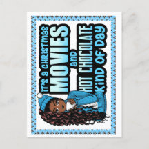 Det är en julfilm och hett choklad.