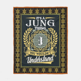 Det är en Jung Sak du inte kunde förstå Fleecefilt