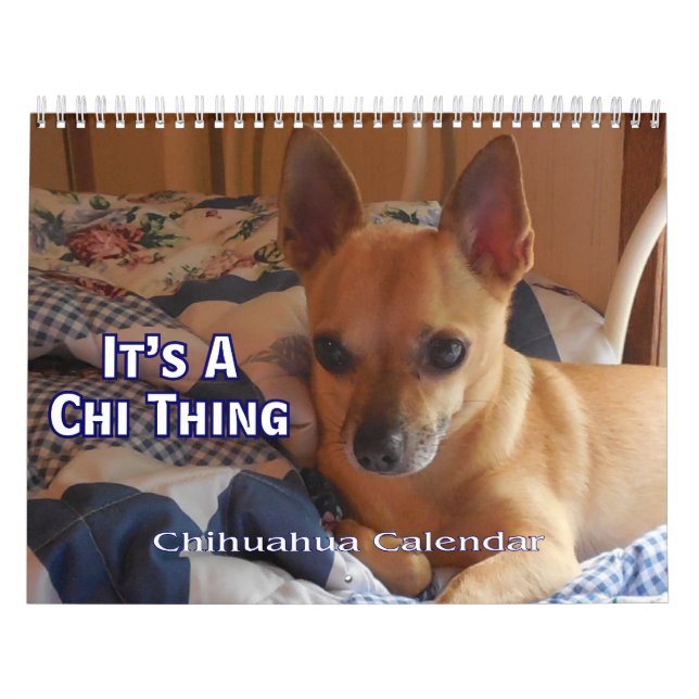 Det är en kalender för ChisakChihuahua (Omslag)