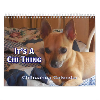 Det är en kalender för ChisakChihuahua
