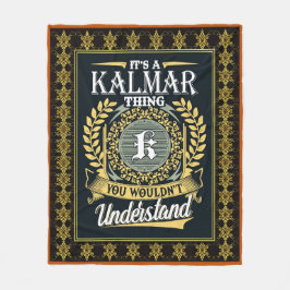 Det är en Kalmar Sak du inte kunde förstå Fleecefilt
