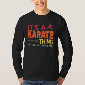 Det är en karate Sak retro karate-träning för mana T Shirt