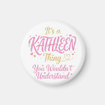 Det är en Kathleen-grej Rosa Guld Kvinnor Present