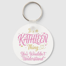 Det är en Kathleen-grej Rosa Guld Kvinnor Present
