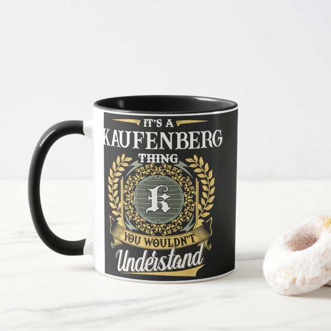 Det är en KAUFENBERG-sak du inte skulle förstå Mugg (Med munk)