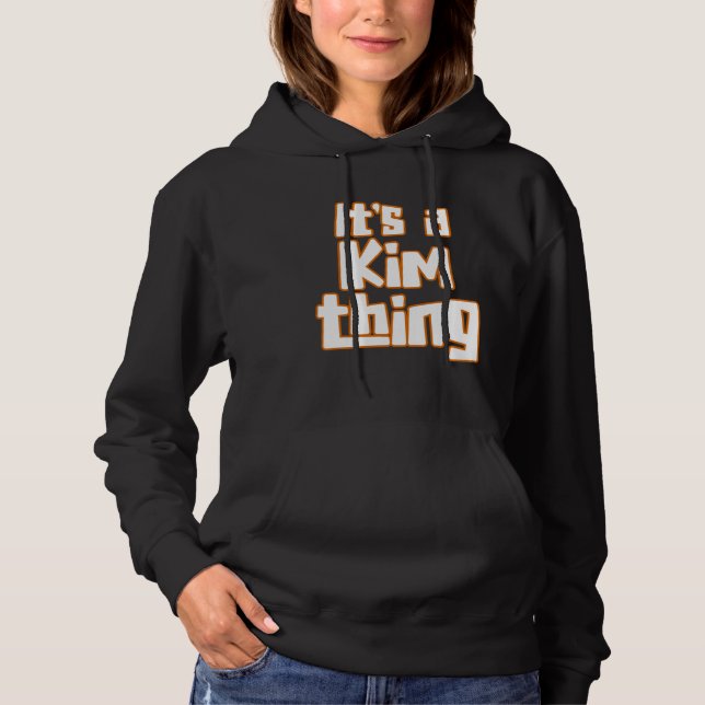 Det är en Kim-grej T Shirt (Framsida)