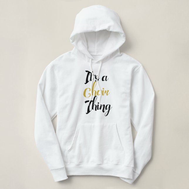 Det är en körsak - Hoodie T-shirt (Design framsida)