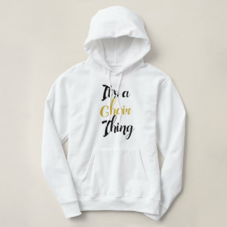 Det är en körsak - Hoodie Tröja