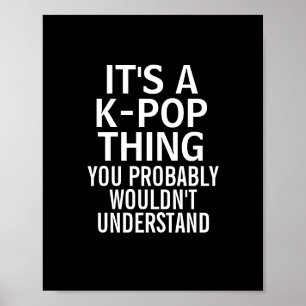 Det är en KPOP sak Poster