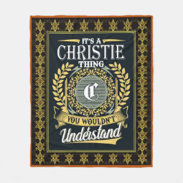 Det är en kristen Sak du inte kunde förstå Fleecefilt