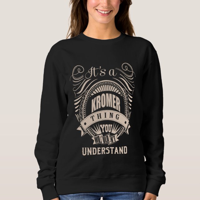 Det är en KROMER sak-gåva T Shirt (Framsida)