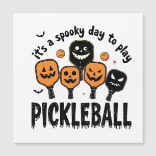 Det är en kuslig dag att spela Pickleball Hallowee