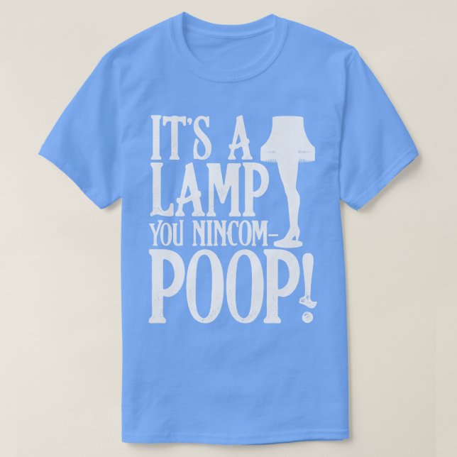Det är en lampa din dumbom t shirt (Design framsida)