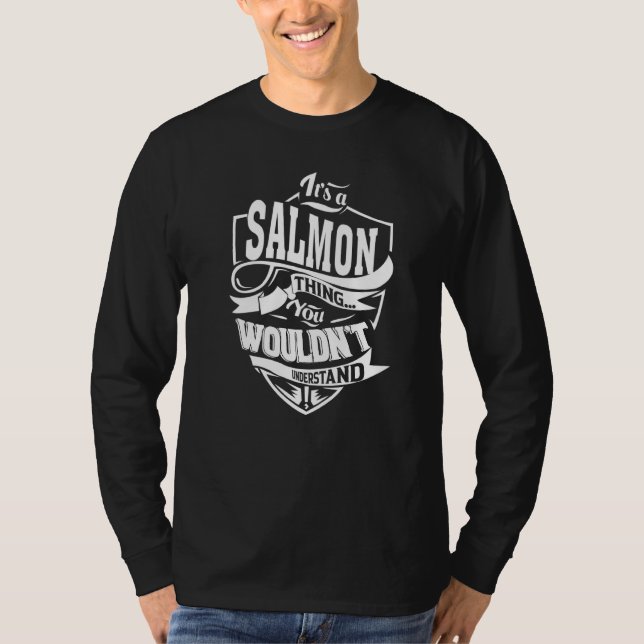 Det är en laxgrej t shirt (Framsida)