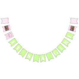 Det är en liten banderoll vimplar