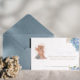 Det är en liten björn.. ...en söt, dykare, raffelb inbjudningar