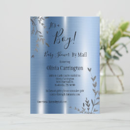 Det är en liten liten skönhetsskuva med post inbjudningar