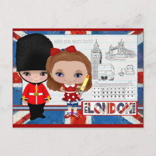 Det är en London sakvykort Vykort