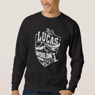 Det är en Lucas-grej Lång Ärmad Tröja