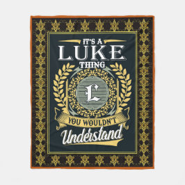 Det är en Luke Sak du inte kunde förstå Fleecefilt