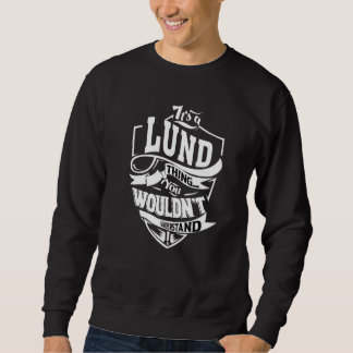 Det är en Lund-sak Lång Ärmad Tröja