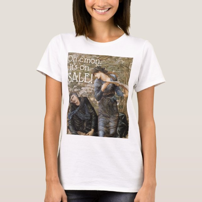 Det är en lustig renaissance på vintagen. t-shirt (Framsida)