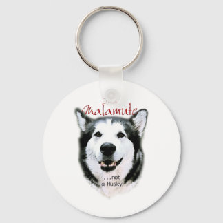 Det är en Malamute Nyckelring