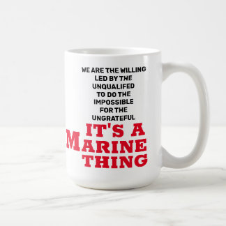 DET ÄR EN MARINE SAK KAFFEMUGG