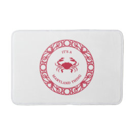 DET ÄR EN MARYLAND SAK (CRABS) BADRUMSMATTA