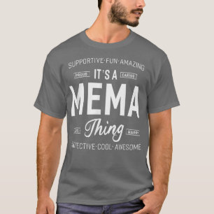 Det är en MeMa Sak Gift Grandma Women T Shirt