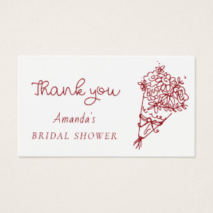 Det är en mer Möhippa Tack Visitkort