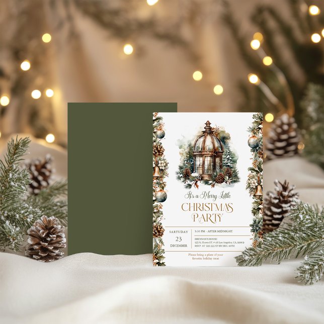 Det är en Merry Little julfest-inbjudan Inbjudningar (Skapare uppladdad)