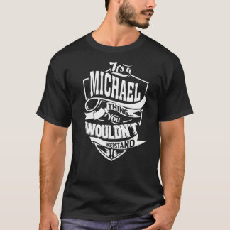 Det är en Michel Sak T Shirt