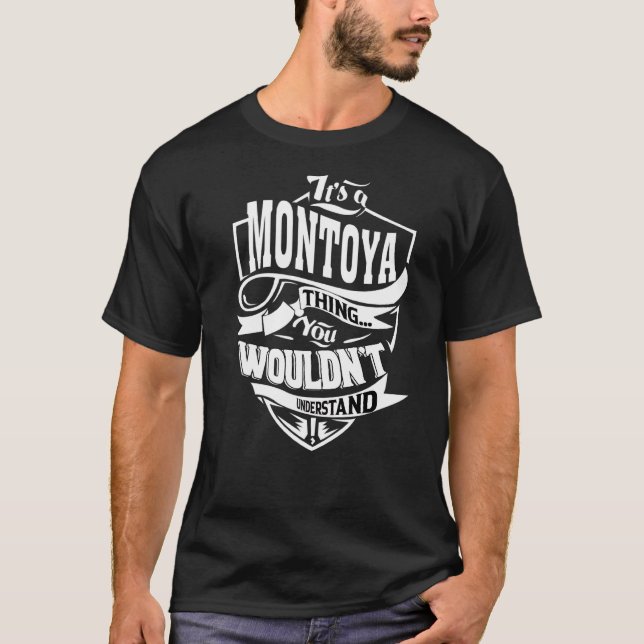 Det är en Montoya Sak T Shirt (Framsida)