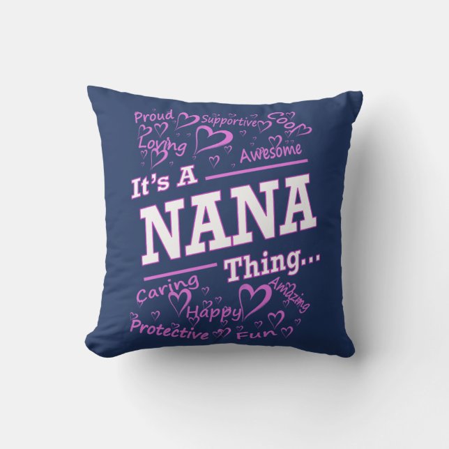 DET är en NANA SAK Kudde (Framsida)