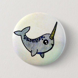 Det är en Narwhal! Knapp