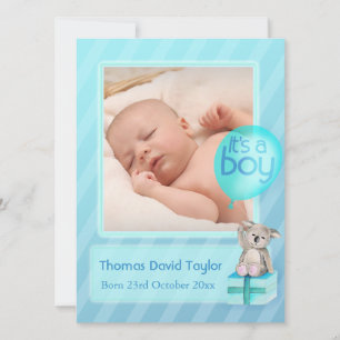 Det är en nyfödd baby blue aka. meddelande