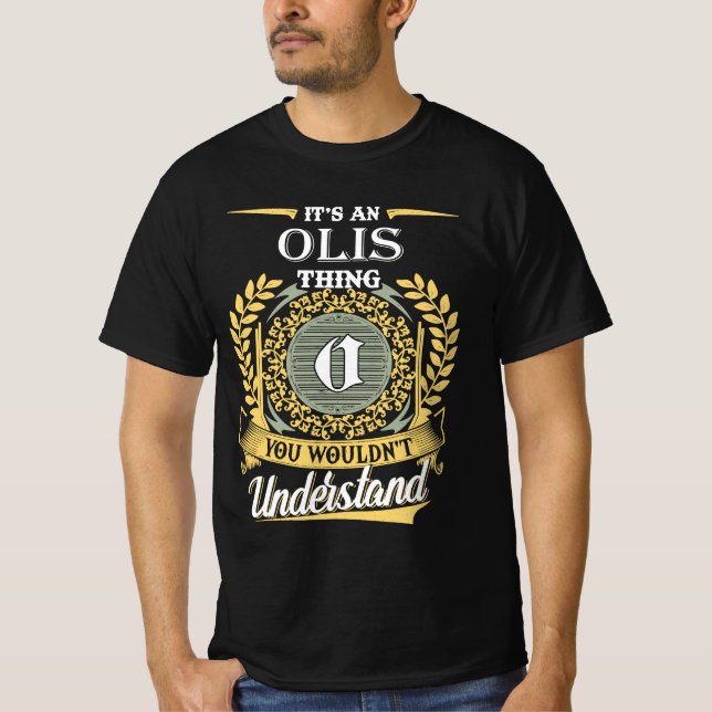 Det Är En Olis Sak Du Inte Kunna Förstå T Shirt (Framsida)