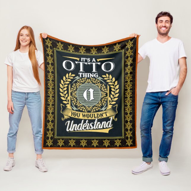 Det är en Otto-grej du inte kan förstå Fleecefilt (På plats)