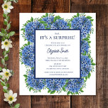 Det är en överraskande 40:e födelsedagen Party Blu Inbjudningar<br><div class="desc">Det är en överraskande 40:e födelsedag med Party Blue Hydrangea-inbjudan är en vacker vattenfärg med blå vattenkräm och grön. Du kan anpassa genom att välja "Anpassa den här mallen" eller om du vill anpassa designen ytterligare väljer du "Redigera med Design verktyg". Kontakta mig om du behöver matchande artiklar.</div>