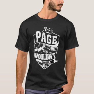 Det är en Page-sak T Shirt